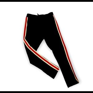 Men’s Pacsun Los Angeles striped joggers sweatpants Small size.